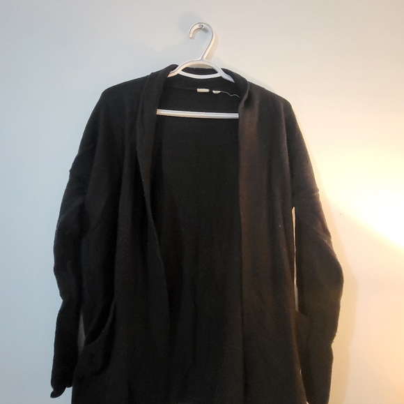 Gap Women's Black Open Front Sweater - Picture 3 of 4